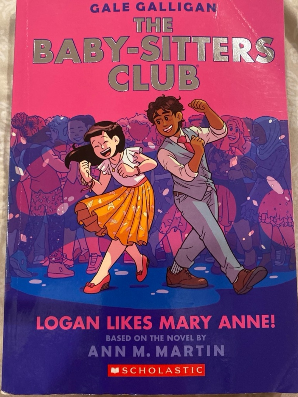 Scholastic The Baby-Sitters Club — Bright Pink and Purple Cover